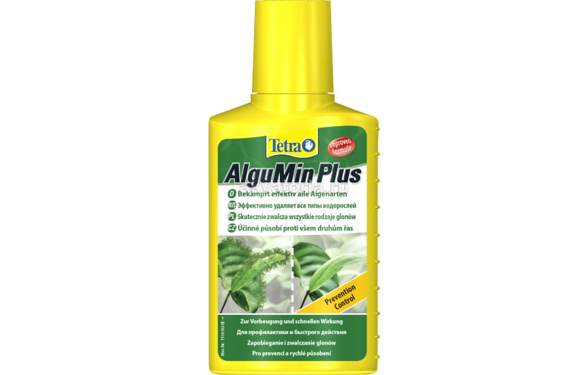 Tetra AlguMin 100мл, средство против водорослей продолжительного действия на 200л