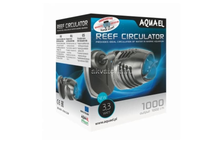 Вихревая перемешивающая помпа Aquael Reef Circulator 1000