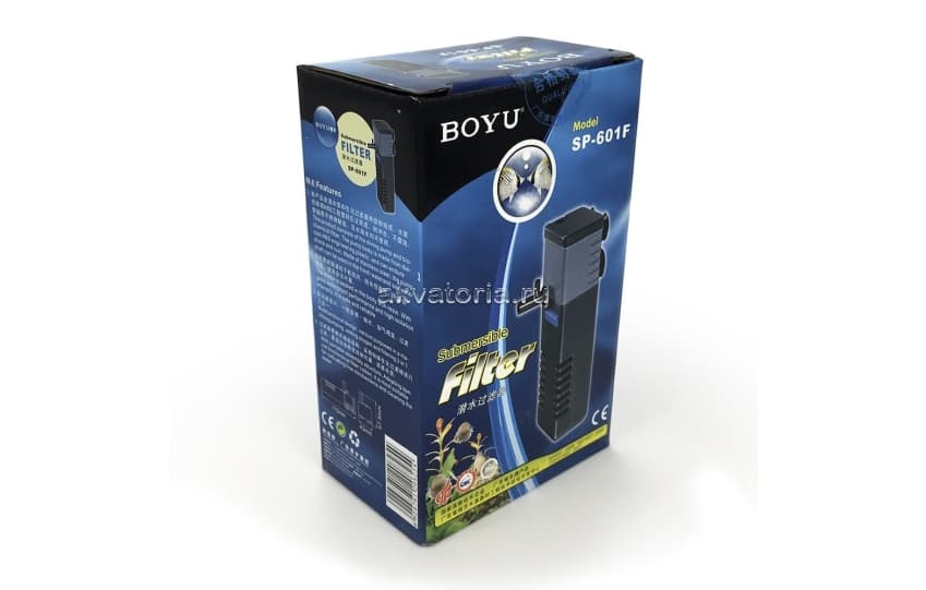 Внутренний аквариумный фильтр Boyu SP-601F