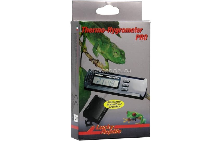 Термометр-гигрометр электронный Lucky Reptile Thermo-Hygrometer PRO