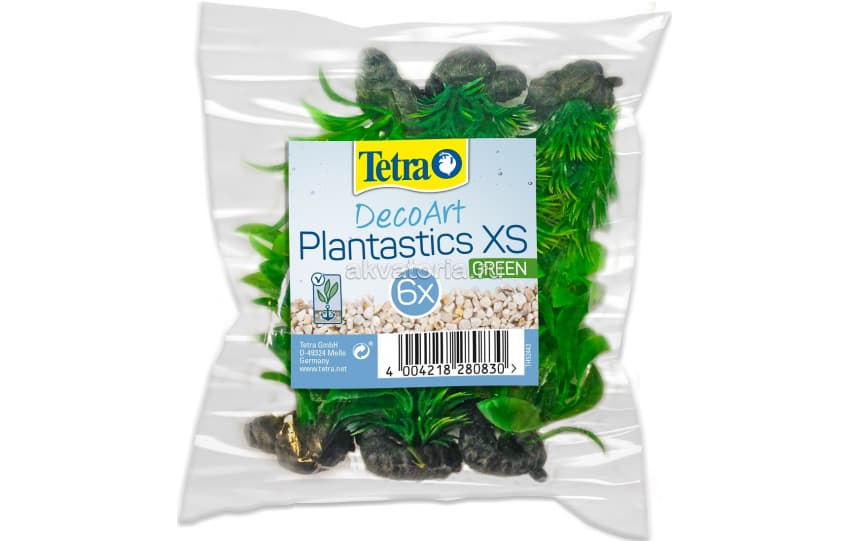 Исскуственное растение Tetra DecoArt Premium Plant XS Green Refill 6 см (6 шт)