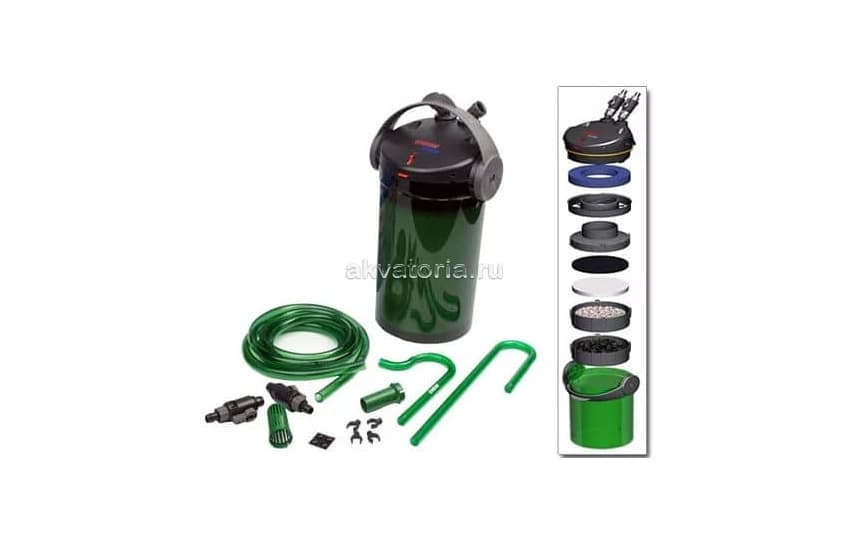 Eheim Ecco pro 130, 2036020, внешний фильтр 600 л/ч, на аквариум до 130 л
