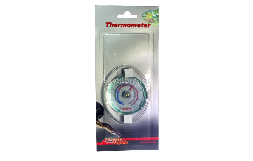 Термометр механический Lucky Reptile Thermometer Glass, стеклянный