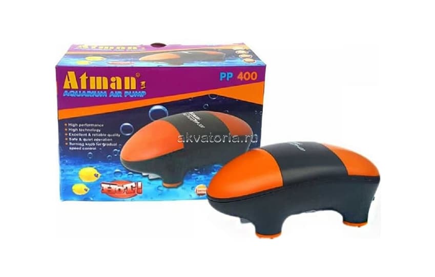 Аквариумный компрессор Atman PP-400