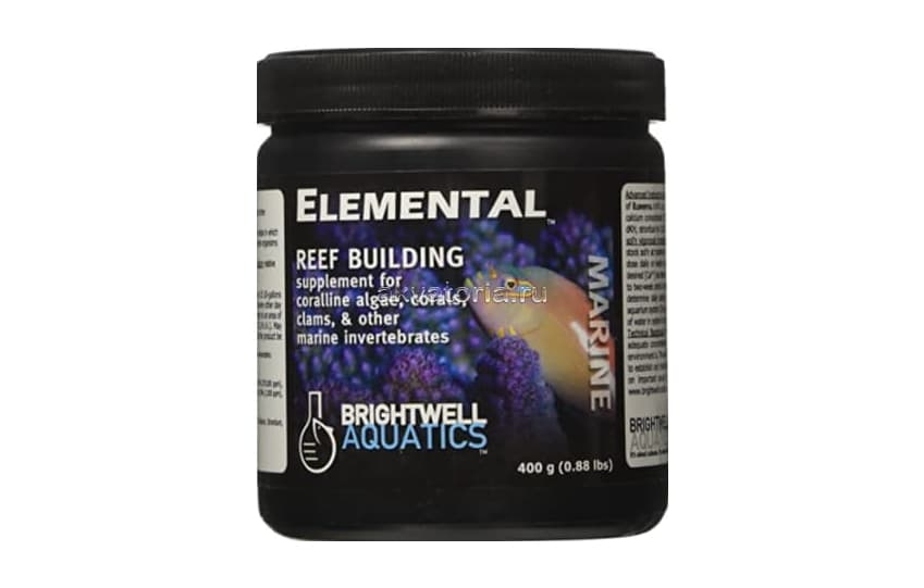 Добавка для строительства рифов Brightwell Aquatics Elemental - Dry Reef Building Complex, 400 г