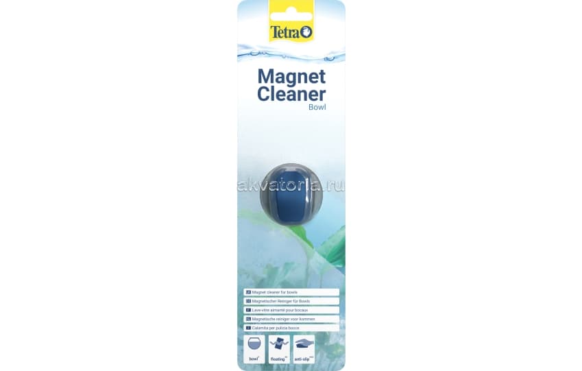 Скребок магнитный Tetra Magnet Cleaner Bowl, круглый