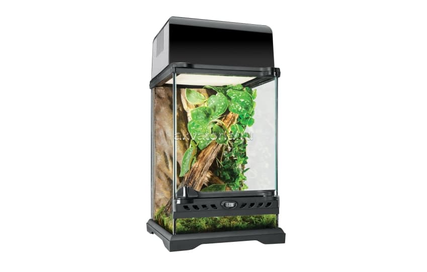 Террариум из силикатного стекла Hagen ExoTerra Natural Terrarium Nano Tall 20х20х30 см
