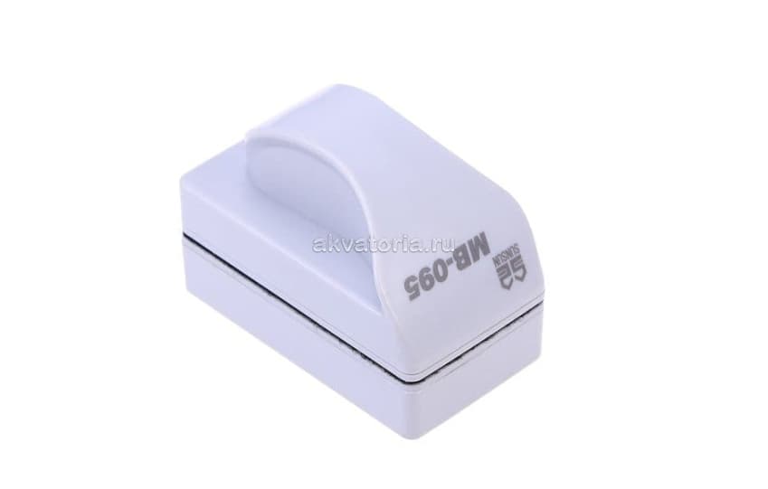 Скребок для аквариума магнитный Sunsun MB-095, белый