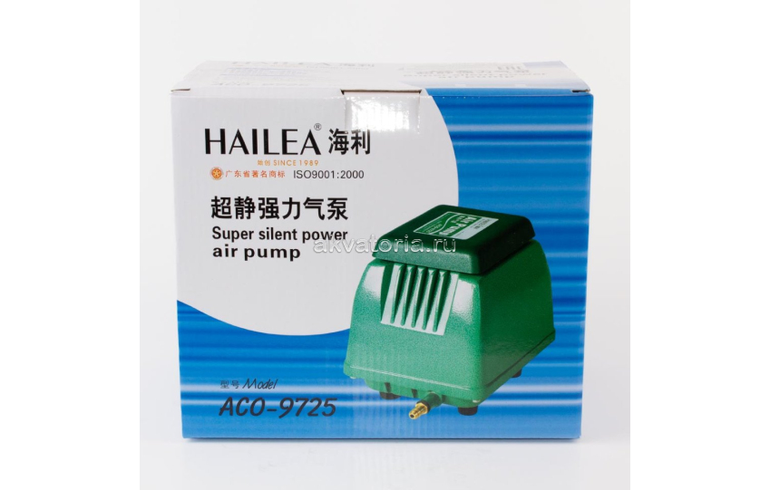 Компрессор диафрагменный Hailea Super silent 30 Вт, 40 л/мин