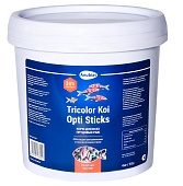 Корм для прудовых рыб Anubias Tricolor Koi Opti Sticks, палочки, 4 кг, ведро