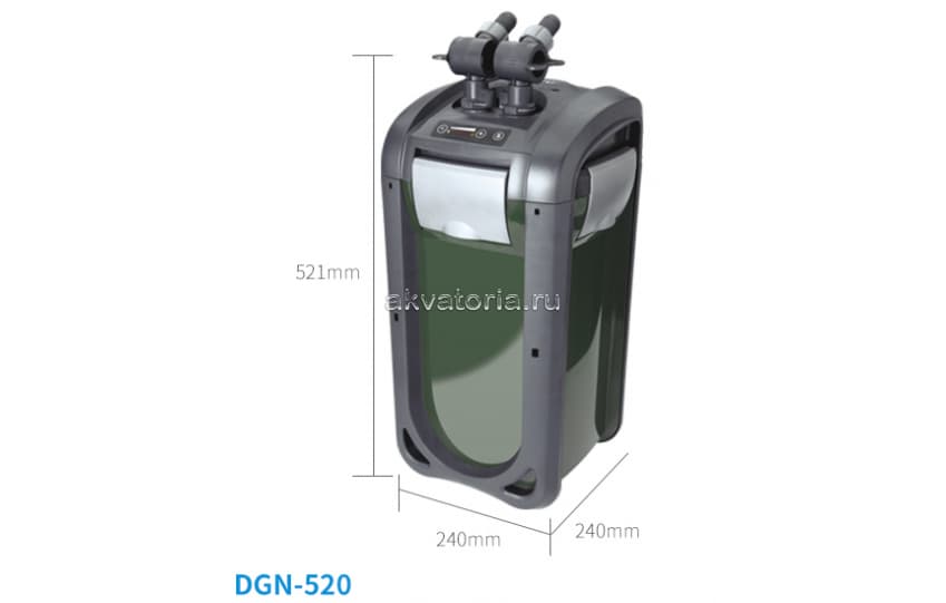 Внешний аквариумный фильтр Boyu DGN-520 + UV