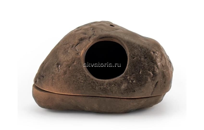 Влажная камера для рептилий NOVAMARK TERRA Гранит М, коричневая