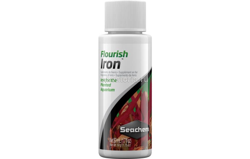 Добавка железа Seachem Flourish iron, 50 мл