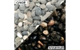 Грунт NOVAMARK HARDSCAPING Галька морская, тёмная, 5-10 мм, 6 л