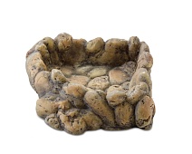 Поилка-кормушка для террариума ExoTerra Corner Water Dish Medium, 12,5×13×4 см