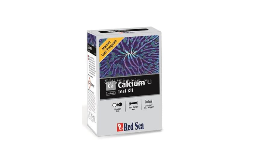 Тест на кальций Red Sea Calcium, точность 15 мг/л