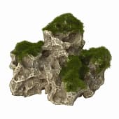 Аквариумная декорация камень с мхом AQUA DELLA «Moss Stone» 25×9×17 см
