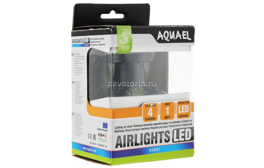 Распылитель Aquael AIR LIGHTS со светодиодами, 1 Вт