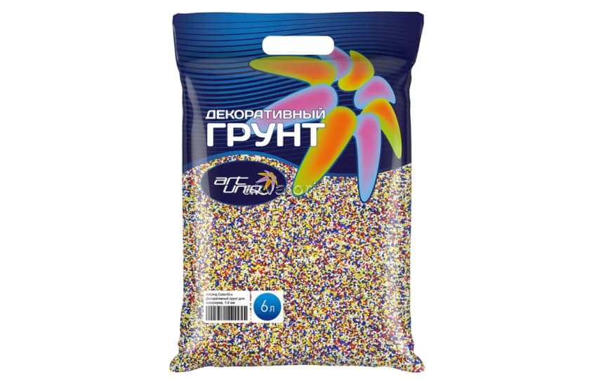 Грунт ArtUniq ColorMix Confetti Конфетти, 1-2 мм, 6 л