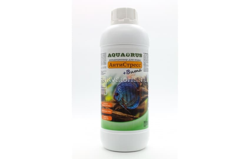 Кондиционер для воды AQUAERUS Анистресс+Вита, 1 л