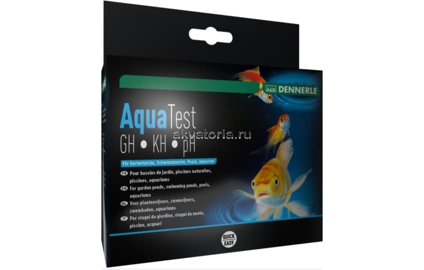 Набор капельных тестов KH PH GH Dennerle Aqua Test