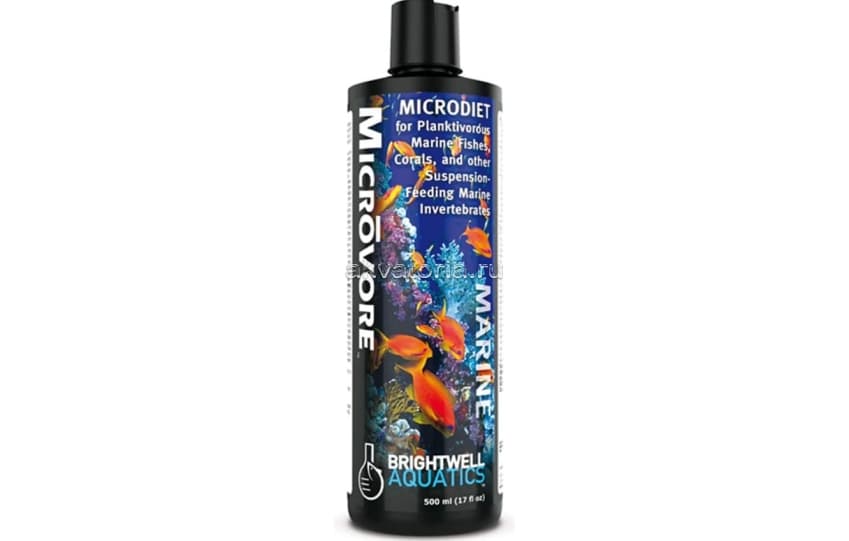 Пищевая добавка для кораллов Brightwell Aquatics Microvore, 500 мл