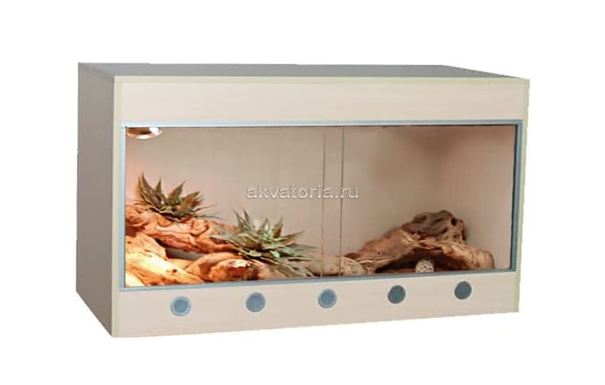 Стартовый комплект для бородатых агам Lucky Reptile Starter Kit Bearded Dragon, 80×50×50 см, клён