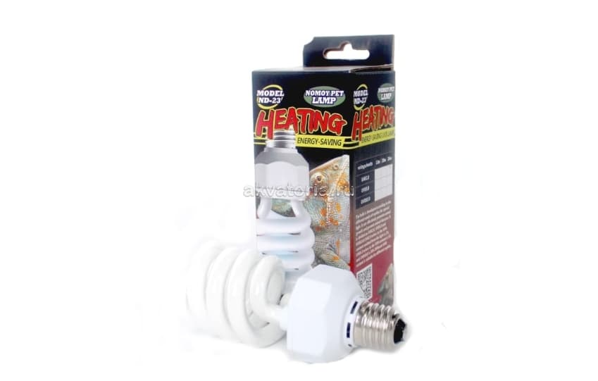 Террариумная ультрафиолетовая лампа Nomoy Pet UV 2.0 Heating, 20 Вт