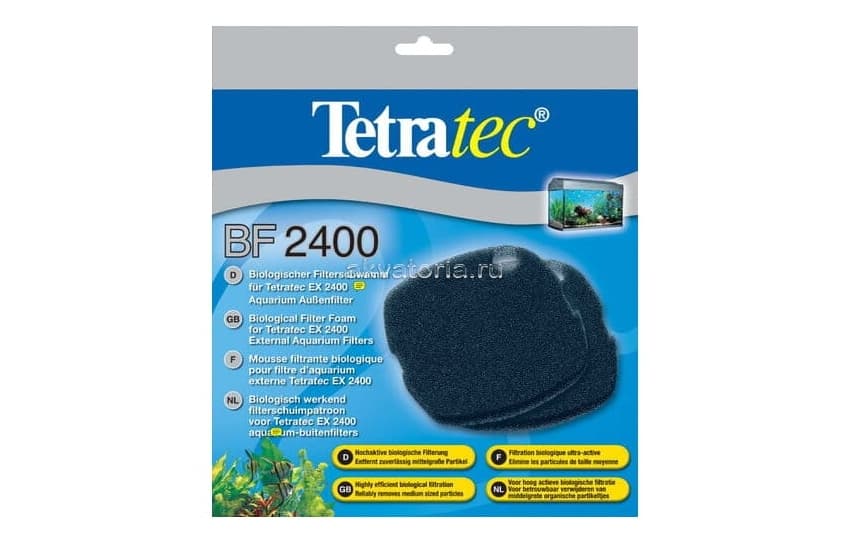 Губка Tetra BF2400, 2 шт