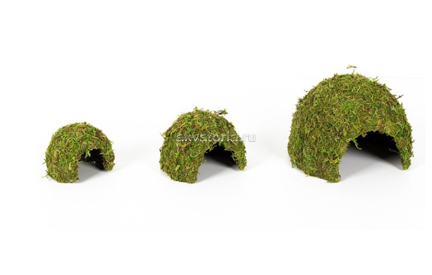Укрытие с натуральным мхом Repti-Zoo Repti-Zoo Natural Mossy Dome М