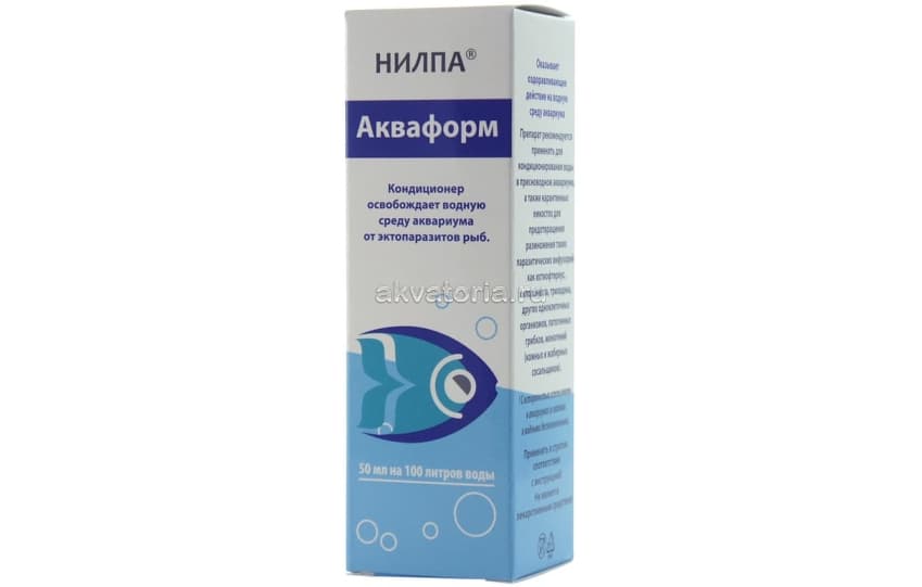 Препарат от экзопаразитов НИЛПА Акваформ, 50 мл