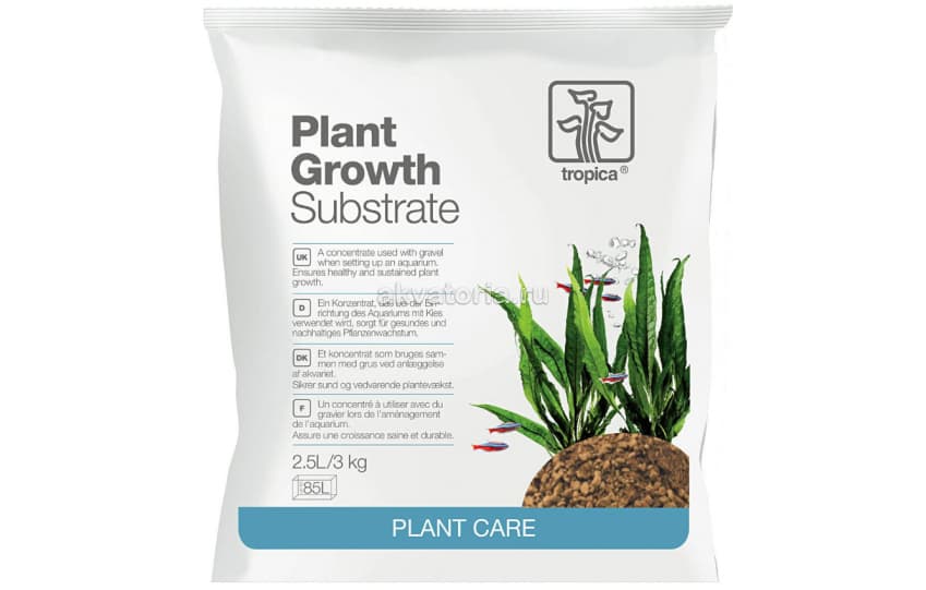 Питательный субстрат для растений Tropica Substrate, 2,5 л