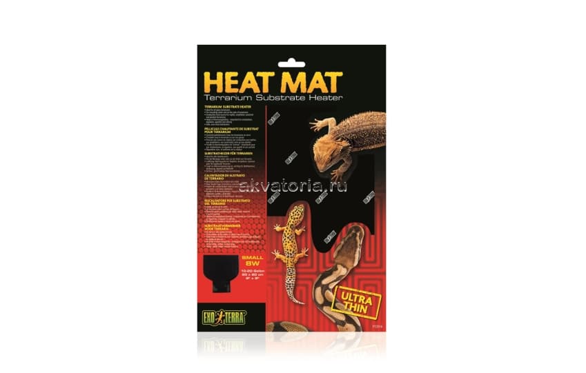 Террариумный термоковрик Hagen ExoTerra Heat Mat S 8 Вт