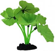 Искусственное шелковое растение Prime Нимфея зелёная, 30 см