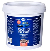 Корм для крупных цихлид Anubias Cichlid Opti Sticks, палочки, 4 кг, ведро