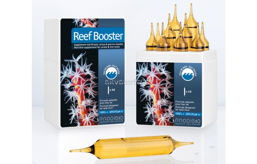 Пищевая добавка для кораллов и фильтраторов Prodibio Reef Booster Pro, 10 ампул