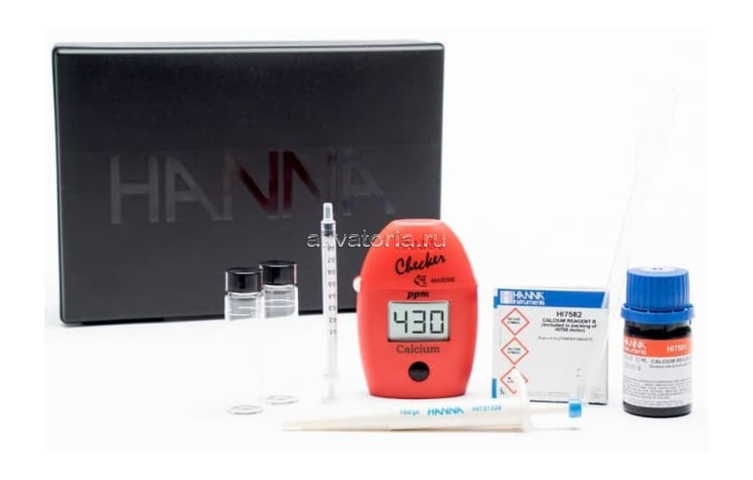 Колориметр на кальций Hanna instruments Saltwater Aquarium Calcium Colorimeter