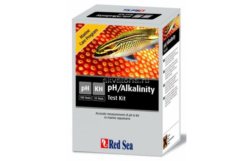 Тест на pH и KH Red Sea pH, KH Alkalinity
