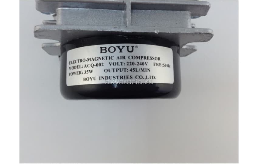 Компрессор поршневой BOYU ACQ-002, 35 Вт, 1800 л/ч