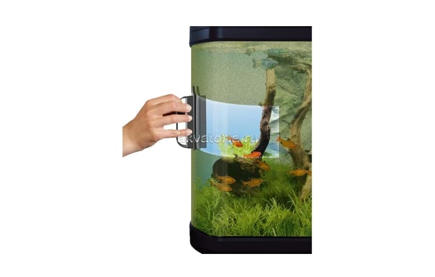 Скребок для аквариума магнитный Sera Glass Clear M, средний