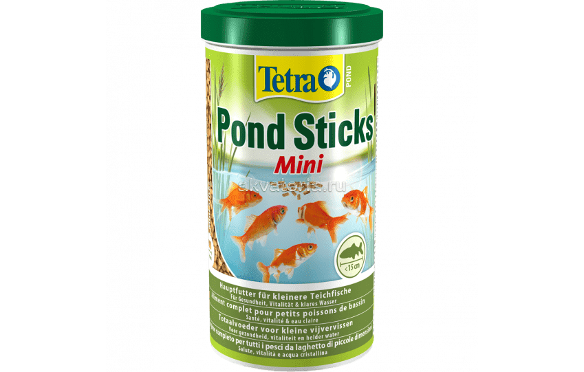 Корм для прудовых рыб Tetra Pond Sticks, мини-гранулы, 1 л