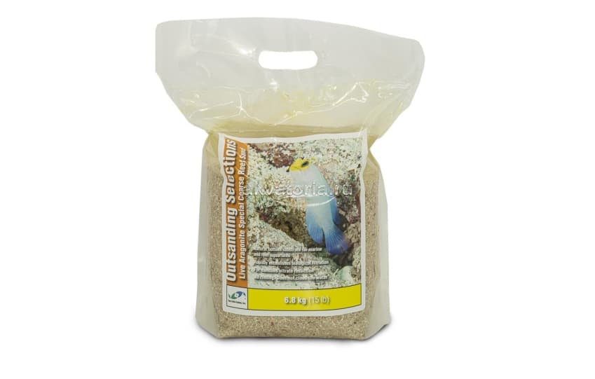 Грунт арагонитовый песок TwoLittleFishies Coarse Reef Sand, 6,8 кг