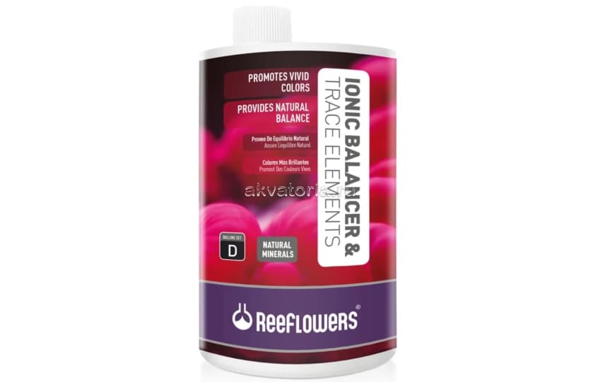 Набор для баллинга часть 4 ReeFlowers Ionic Balancer & Trace Elements, 1 л