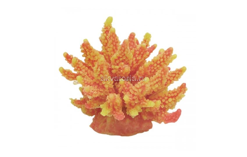 Искусственный коралл Vitality желто-оранжевый, M (SH095ORY)