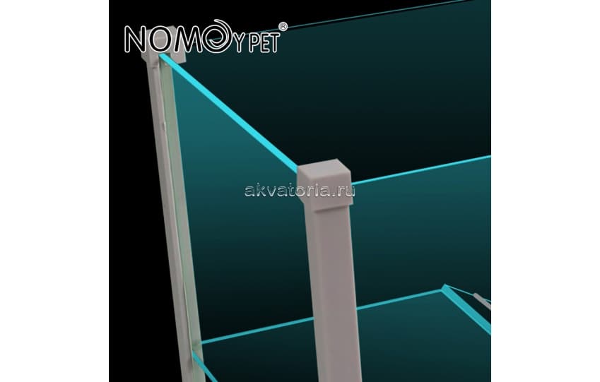 Акватеррариум для водных черепах Nomoy Pet New turtle tank S