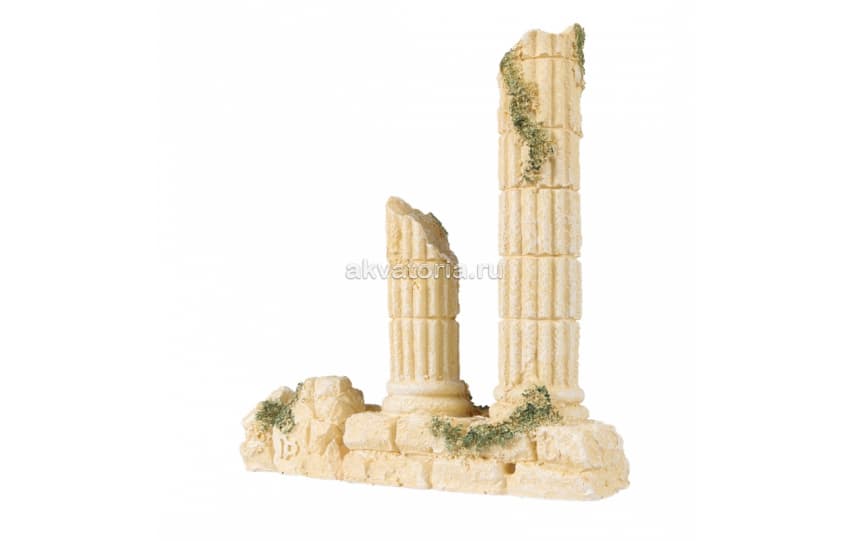 Аквариумная декорация AQUA DELLA «Греческие развалины» 15,8×5,5×14,1 см