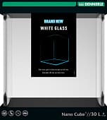 Dennerle Nano Scapers Tank White Glass 30×30×35 см, 30 л