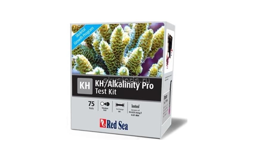 Тест на карбонатную жесткость KH Red Sea Alkalinity Pro