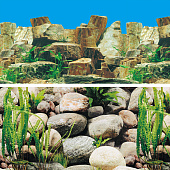 Фон-пленка Laguna 40×80 см, Каменное многоцветье/Русло реки