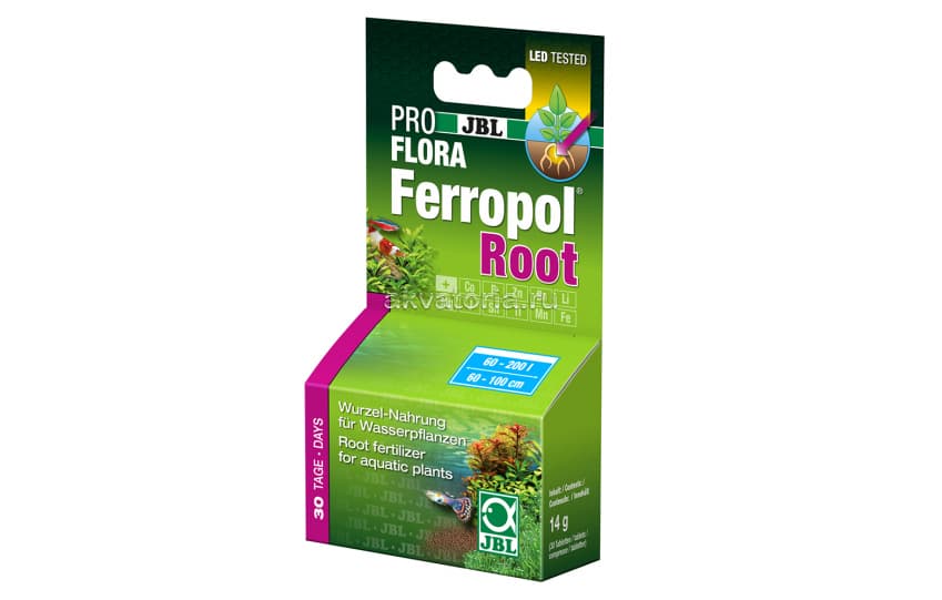 Корневое удобрение JBL Ferropol Root, таблетки, 30 шт